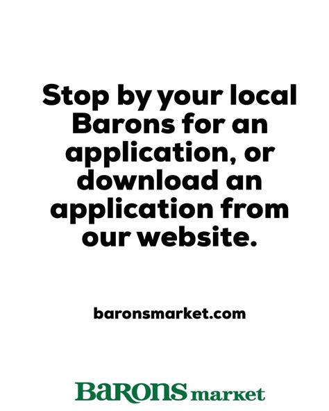 barons market application.